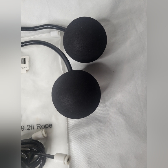 New Tepech Ropeless Jump Rope With 9.2 Ft Rope Weighted Blue Fitness Workout - Picture 6 of 12